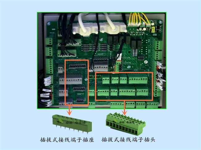 電梯控制柜接線端子實(shí)例圖